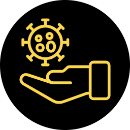 Hand sanitiser icon